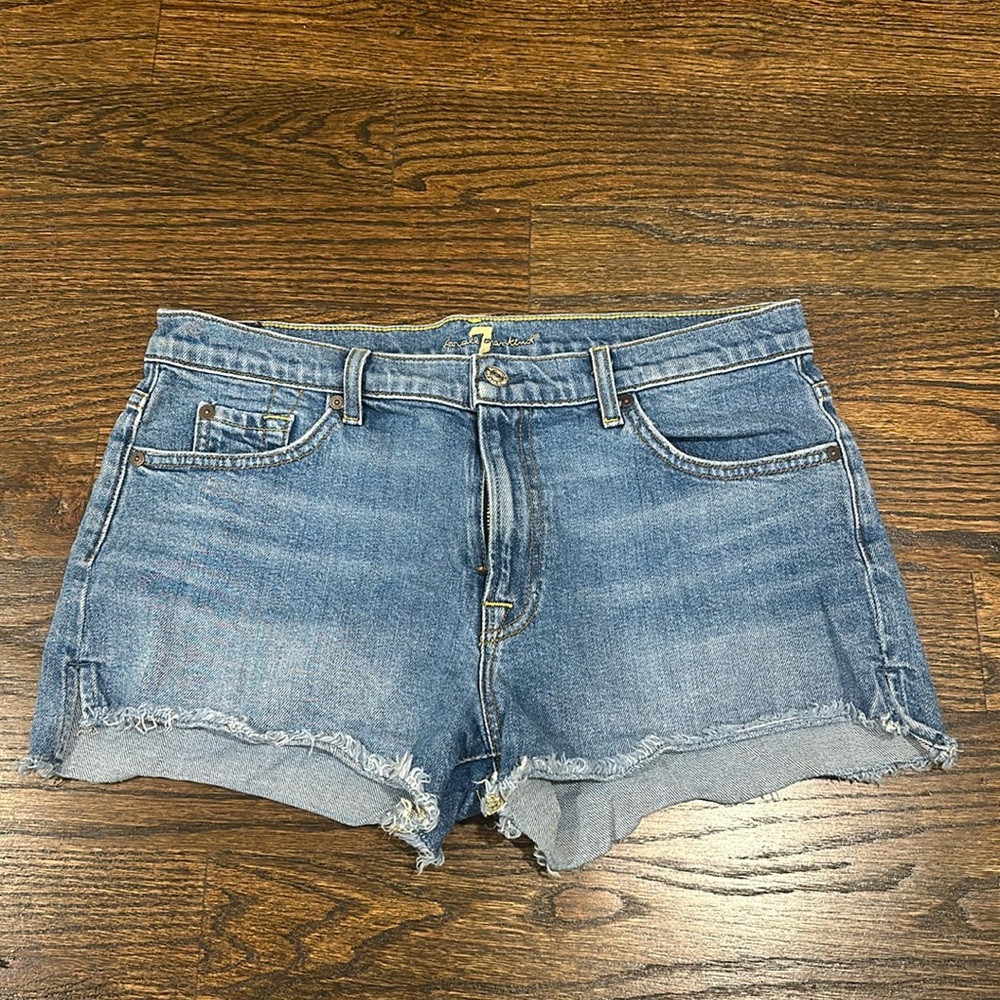 7 for all mankind shorts